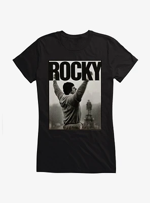 Rocky Iconic Steps Print  Girls T-Shirt