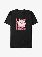 Pokemon Clefairy Dance The Moonlight Big & Tall T-Shirt
