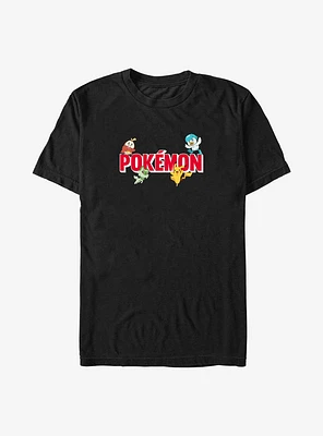 Pokemon Logo Big & Tall T-Shirt