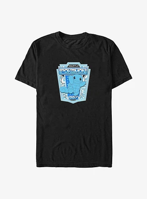 Pokemon Squirtle Badge Big & Tall T-Shirt