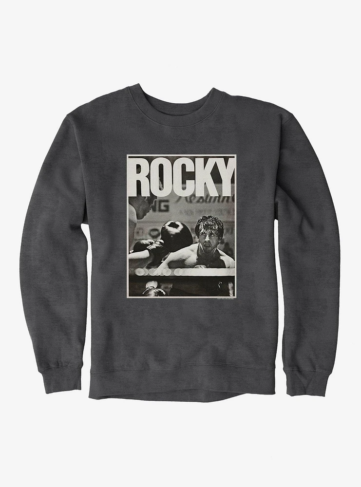 Rocky Fight Scene Print Sweatshirt