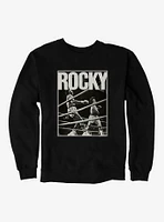 Rocky Punch To Apollo Print Sweatshirt