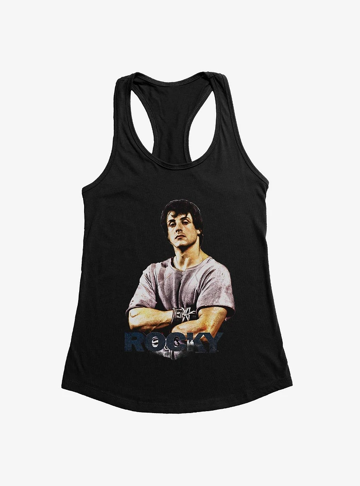 Rocky Balboa Portrait Girls Tank