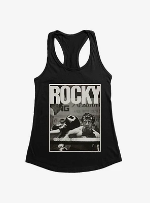 Rocky Fight Scene Print Girls Tank