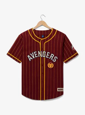 Marvel Iron Man Striped Baseball Jersey - BoxLunch Exclusive