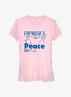 Sesame Street Cookie Monster Find Your Inner Peace Girls T-Shirt