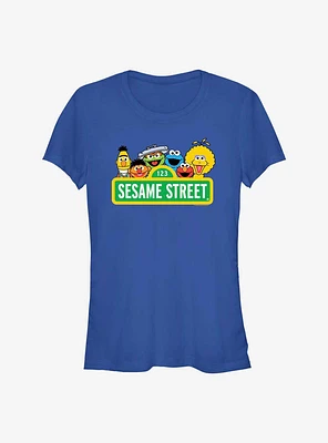 Sesame Street Logo Girls T-Shirt