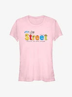 Sesame Street Making The Streets Girls T-Shirt