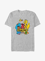 Sesame Street Banner Group T-Shirt