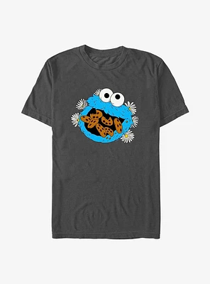 Sesame Street Cookie Monster Eat Cookies T-Shirt