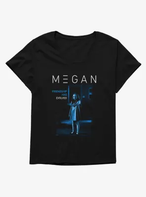 M3GAN Evolved Friendship Womens T-Shirt Plus