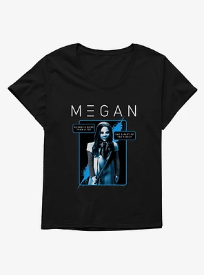 M3GAN Part Of The Family Girls T-Shirt Plus