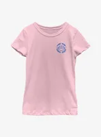 Sesame Street Pocket Cookie Monster Find Your Inner Peace Youth Girls T-Shirt