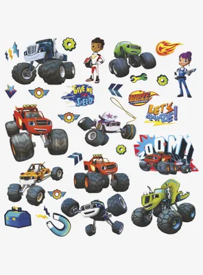 Blaze & The Monster Machines Peel And Stick Wall Decals