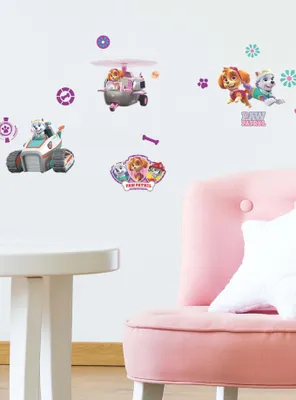 Paw Patrol Girl Pups Peel And Stick Wall Decals