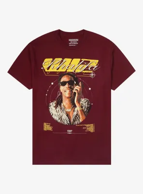 Wiz Khalifa Multiverse Track List Boyfriend Fit Girls T-Shirt