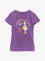 Sesame Street Kindness Matters Youth Girls T-Shirt