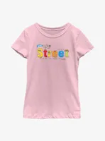 Sesame Street Making The Streets Youth Girls T-Shirt