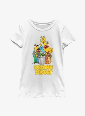 Sesame Street And Friends Youth Girls T-Shirt