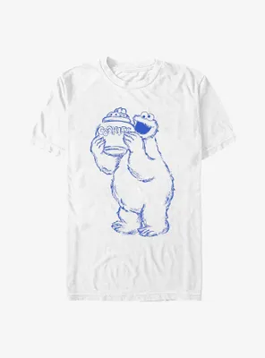Sesame Street Cookie Monster Jar T-Shirt