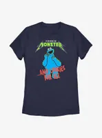 Sesame Street Cookie Monster and Cookies For All Womens T-Shirt