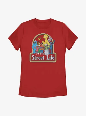 Sesame Street Friends For Life Womens T-Shirt