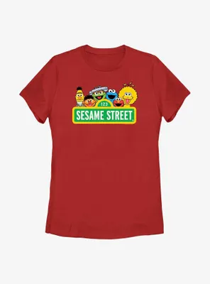 Sesame Street Logo Womens T-Shirt