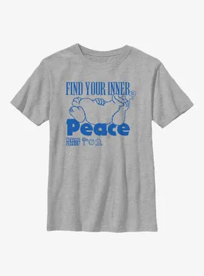 Sesame Street Cookie Monster Find Your Inner Peace Youth T-Shirt