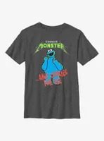 Sesame Street Cookie Monster and Cookies For All Youth T-Shirt