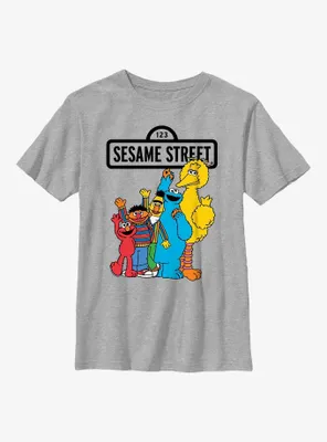 Sesame Street Friends Waving Youth T-Shirt