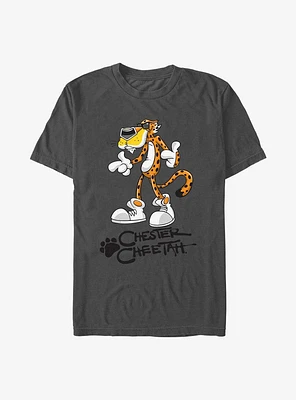 Cheetos Chester Cheetah Paw Print T-Shirt