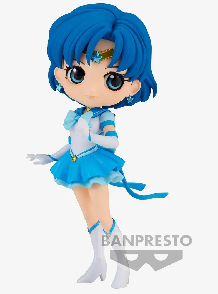 Banpresto Sailor Moon Cosmos Q Posket Eternal Sailor Mercury (Ver. B) Figure