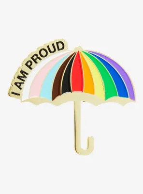 Hot Topic Foundation I Am Proud Umbrella Enamel Pin