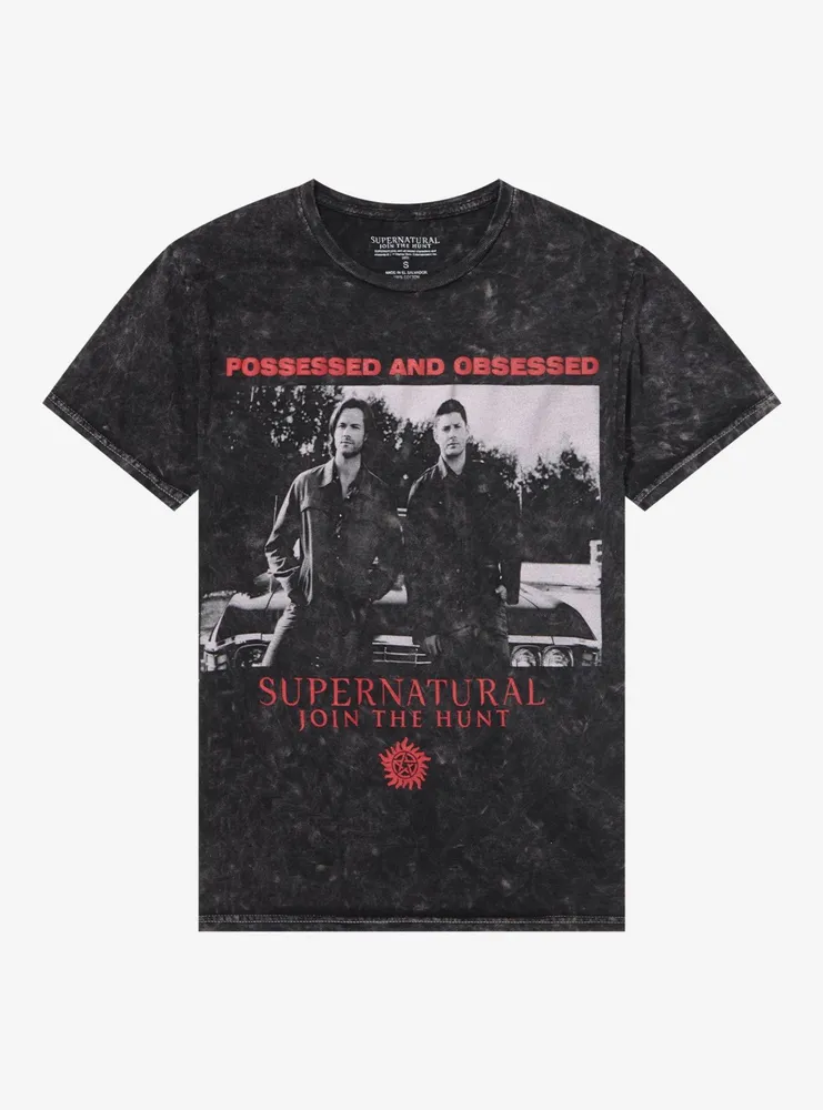 Supernatural Possessed & Obsessed Boyfriend Fit Girls T-Shirt