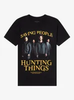 Supernatural Saving People Boyfriend Fit Girls T-Shirt