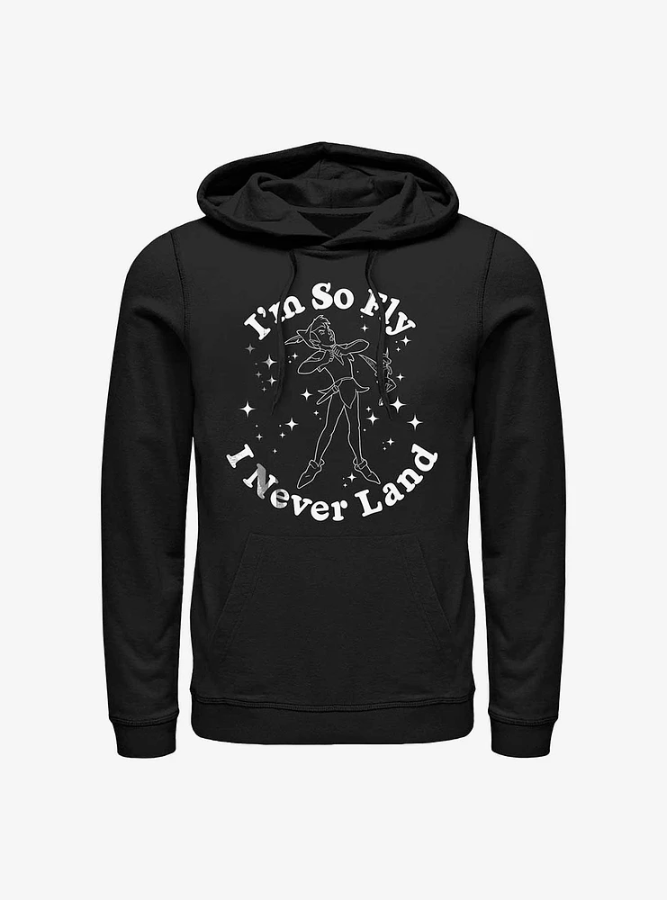 Disney Peter Pan So Fly I Never Land Hoodie