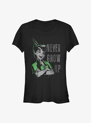 Disney Peter Pan Don't Grow Up Girls T-Shirt