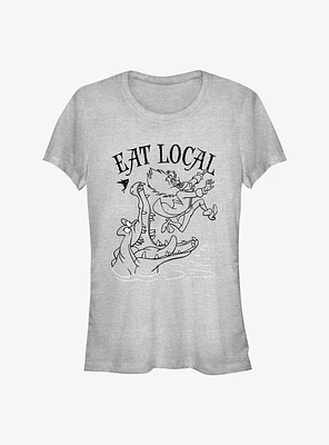 Disney Peter Pan Captain Hook Eat Local Girls T-Shirt