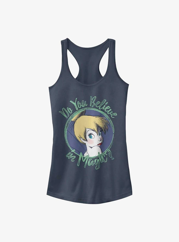 Disney Peter Pan Believe Tink Girls Tank