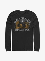 Disney Peter Pan Camp Never Land For Lost Boys Long-Sleeve T-Shirt