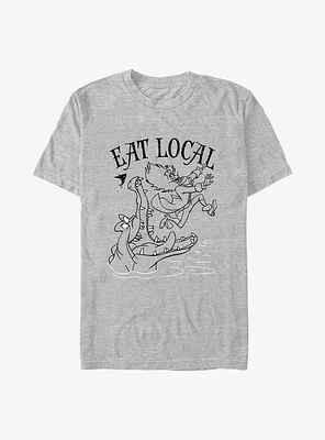 Disney Peter Pan Captain Hook Eat Local T-Shirt