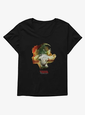 Dungeons & Dragons: Honor Among Thieves Owlbear Silhouette Girls T-Shirt Plus