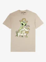 Cowboy Alien Cow T-Shirt