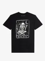 I'm Fine Skeleton Tarot Card T-Shirt