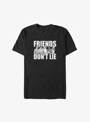 Stranger Things Friends Don't Lie Big & Tall T-Shirt