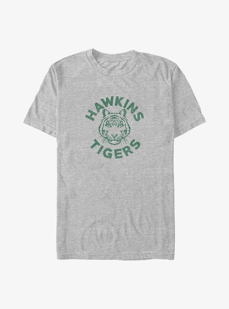 Stranger Things Hawkins Tigers Big & Tall T-Shirt