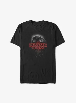 Stranger Things Logo Mind Slayer Big & Tall T-Shirt