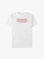 Stranger Things Distressed Logo Big & Tall T-Shirt