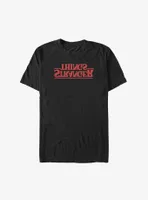 Stranger Things Upside Down Logo Big & Tall T-Shirt