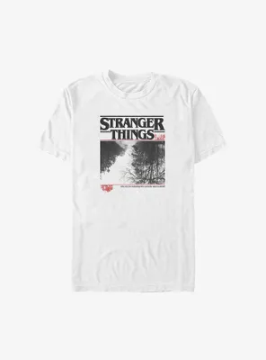 Stranger Things Upside Photo Big & Tall T-Shirt